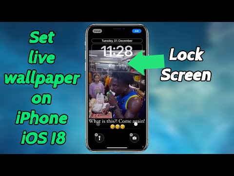 How to Set Live Wallpaper on iPhone iOS 18 Easy Guide to Customize Your Lock Screen