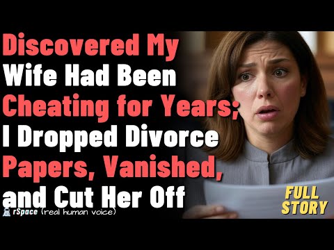 Discovered My Wife Had Been Cheating for Years; I Dropped Divorce Papers, Vanished, and Cut Her Off