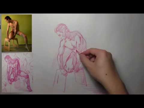 Analytical Figure Drawing Demo part 2