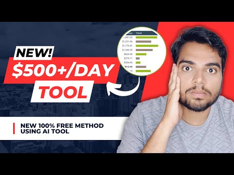 New Ai Tool! $500+/Day Using Affiliate Marketing 100% Free (Hindi)