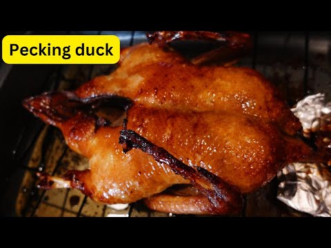 Homemade Peking duck, easy and delicious. 家庭版北京烤鸭