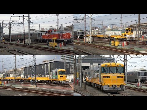 11/10/2024 Japan Railways: Shunting at Oku Rail Yard