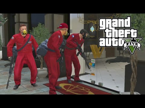 GTA 5 Story Mode Gameplay | Vangelico Heist | The Jewel Store Job | #GTA #GTA5 | #4