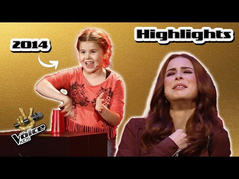 REMEMBER The CUP SONG Girl?🥤😍 Throwback to HIGHLIGHT performance from 2014 | The Voice Kids