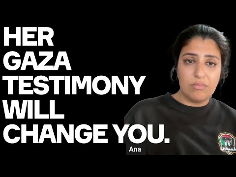 This Doctor's Gaza Testimony Will Never Leave You - w/. Dr. Ana Jeelani