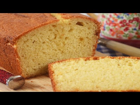 Yogurt Pound Cake Recipe Demonstration - Joyofbaking.com