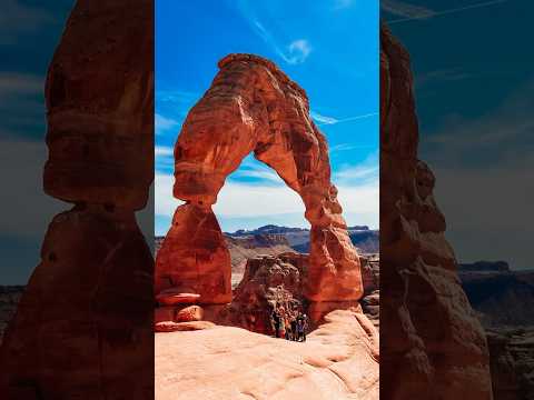 Day, one of 10 camping family adventure ￼￼for our family of 8. Arches National Park. Delicate Arch.