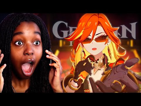 THIS GENSHIN IMPACT MAVUIKA CHARACTER TRAILER IS PEAK!! (Reaction)