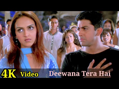 Deewana Tera Hai 4K Video Song | Koi Mere Dil Se Poochhe | Aftab Shivdasani, Esha Deol HD