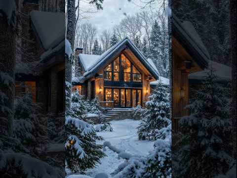 Is This the Ultimate Cozy Dream Home for a Snowy Winter Getaway? ❄️🏡