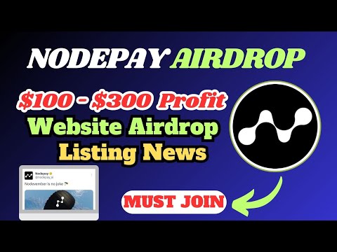 Nodepay Airdrop Listing Date | Nodepay Website Airdrop Full Guide | Must Join Now