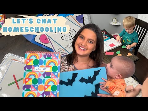 HOMESCHOOLING PRESCHOOL | What our day looks like & how it's going!