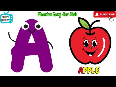 Phonics Song for Babies & Toddlers | ABC Song | Learn with Purple Letters | Nursery Rhymes