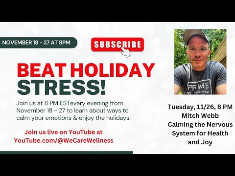 Beat Holiday Stress with Mitch Webb