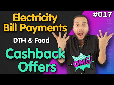 Bill payment cashback offer, Electricity Bill payment offer, New Bill payment offer, DTH Food Offers