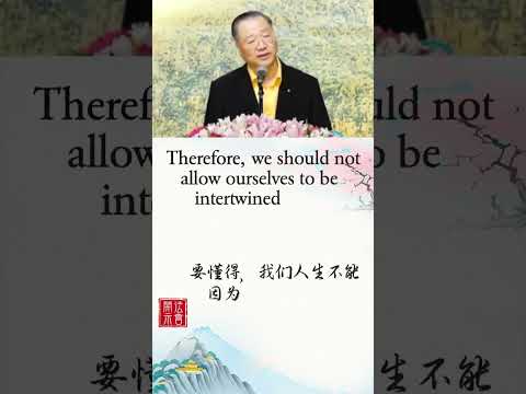 一巴掌的烦恼 DO NOT BE DEPRESSED BY LIFE'S TROUBLES【中英】法会开示 · 选段