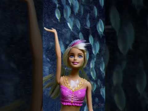 Barbie Mermaid pays tribute to Ariel, The Little Mermaid. #shorts