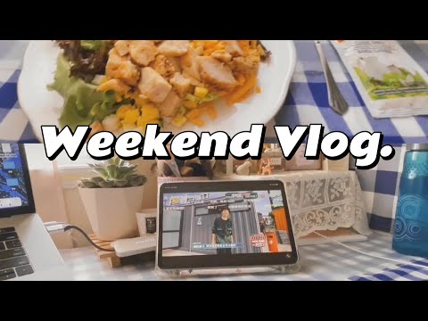 打工人的周末VLOG | 宅家生活 | 减肥进行时