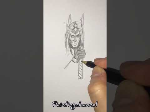 Drawing King of the legion dread moon skin