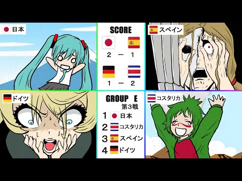 Would Cup GROUP E Funs Reaction Anime