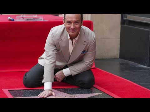 Jude Law earns his star on Hollywood Walk of Fame