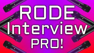 RODE Interview Pro: Wireless Handheld Interview Mic