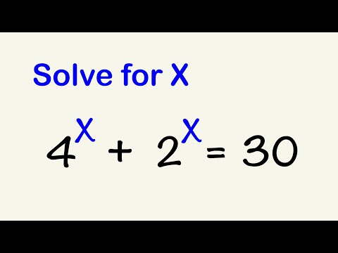 Solve This Exponent Equation Using a Few Math Formula