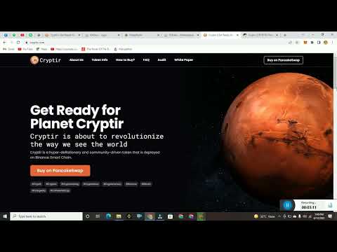 How to buy new website CRYTIR.COM project 2022