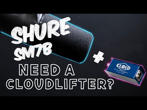 SHURE SM7B with a CL-1 Cloudlifter a Must Have? | Working From Home