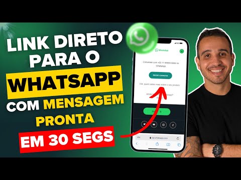 Como criar Link Encurtado para Whatsapp com Texto Pronto - Fácil e Grátis