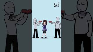 Seize the Gun by the anime character NO.3  #funny #cartoon