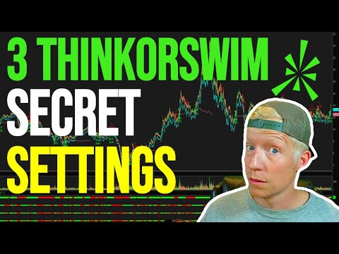 3 ThinkorSwim Settings That Will CHANGE YOUR LIFE