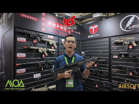 MOA Exhibition 2023: ICS Airsoft CXP-APE SE & Hi-Capa Carnotaurus