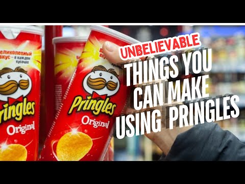 UNBELIEVABLE THINGS YOU CAN MAKE WITH A PRINGLES CAN!