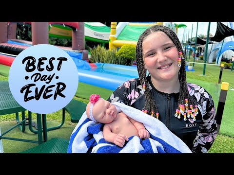 WATER PARK FUN IN FIJI WITH SILICONE BABY MIMI