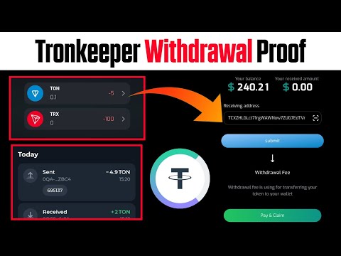 Tronkeeper Usdt Withdrawal Proof | Tronkeeper Real Orr Fake | Tronkeeper wallet withdraw