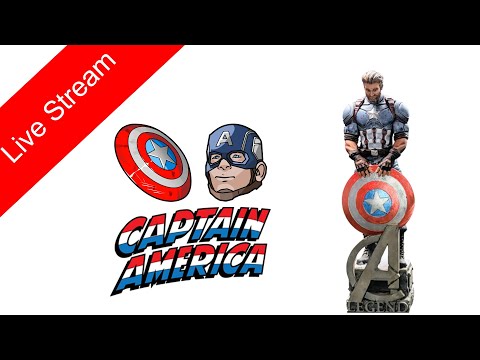 Creative Stream #28 - Painting Captain America for a friend