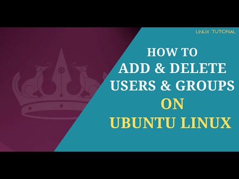 How to add and delete users and groups in Ubuntu Linux