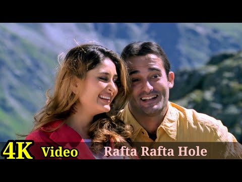 Rafta Rafta Hole 4K Video Song | Hulchul | Akshaye Khanna | Kareena Kapoor, Udit Narayan HD