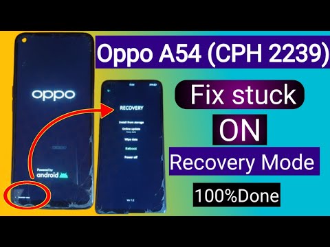 Fix OPPO A54 Stuck on Recovery Mode | OPPO A54 Auto Recovery Mode Solution