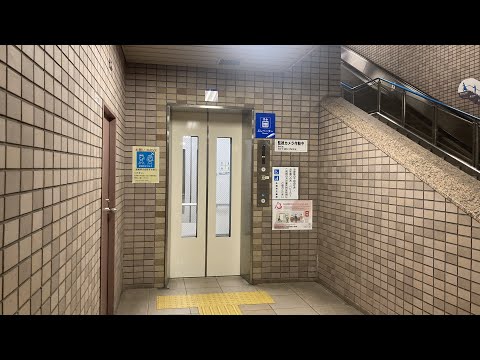 (更新後)札幌市営地下鉄東豊線美園駅 改札外のエレベーター