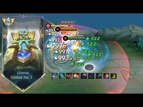 FINALLY BEST ITEM FOR URANUS EVER!! (one shot everything) - Mobile Legends