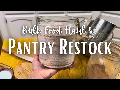 HUGE PANTRY RESTOCK & BULK FOOD HAUL