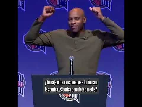 Si recuerdas las volcadas de Vince Carter en el concurso del #NBA All Star, #NBA