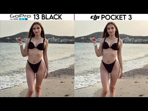 Gopro Hero 13 Black Vs Dji Pocket 3 | Camera Comparison | Gopro Vs Dji!