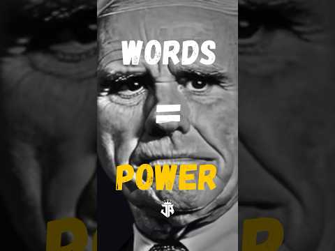 The Power of Words: Impact 10 Million Lives | Jim Rohn's Advice