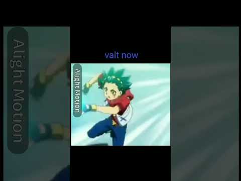 beyblade burst #shorts valt then and valt now #anime #edit