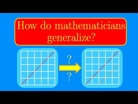 The art of generalization in Mathematics | DDC #4