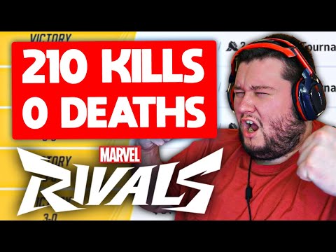 I WENT ON A 210 KILLSTREAK IN A MARVEL RIVALS TOURNAMENT!!