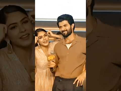 The Cutest Moment Between Vijay Devarakonda & Mrunal Thakur